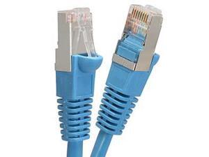 Fuji Labs 25Ft Cat5E STP Ethernet Network Booted Cable-Blue Fuji Labs 25Ft Cat5E STP Ethernet Network Booted Cable-Blue