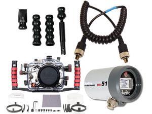 Canon 7D Underwater DSLR Housing 6871.07 & DS51 Strobe Package 4044.4 by Ikelite Canon 7D Underwater DSLR Housing 6871.07 & DS51 Strobe Package 4044.4 by Ikelite