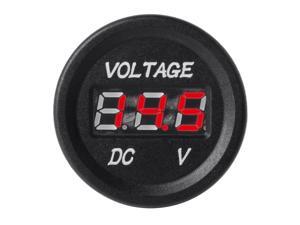 XCSOURCE® DC 12-24V Red LED Digital Display Voltmeter Round Panel for Car Motorcycle Boat Marine BI190 XCSOURCE® DC 12-24V Red LED Digital Display Voltmeter Round Panel for Car Motorcycle Boat Marine BI190