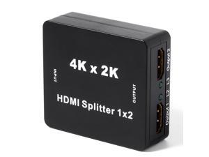 XCSOURCE® 1 In 2 Out 1x2 HDMI Splitter Amplifier for Dual Display Full HD 1080P 3D Supports PS4 Xbox DVD Blu-ray AH160 XCSOURCE® 1 In 2 Out 1x2 HDMI Splitter Amplifier for Dual Display Full HD 1080P 3D Supports PS4 Xbox DVD Blu-ray AH160