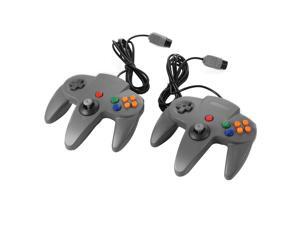 XCSOURCE® 2pcs Wired Game Controller Gamepad Joystick for Nintendo 64 N64 - Gray AC441 XCSOURCE® 2pcs Wired Game Controller Gamepad Joystick for Nintendo 64 N64 - Gray AC441