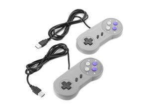 XCSOURCE® 2pcs SNES Classic USB Super Nintendo Game Controller Gamepad Joystick for Windows PC/MAC AC440 XCSOURCE® 2pcs SNES Classic USB Super Nintendo Game Controller Gamepad Joystick for Windows PC/MAC AC440