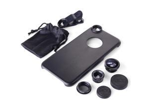 XCSOURCE® Xcsource 5in1 Lens Cover Black Kit Fisheye Slim Thin Case For iPhone 6 4.7 DC549 XCSOURCE® Xcsource 5in1 Lens Cover Black Kit Fisheye Slim Thin Case For iPhone 6 4.7 DC549
