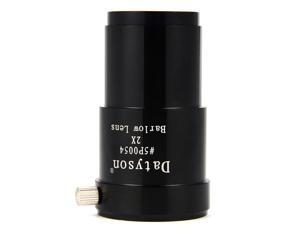 XCSOURCE® 1.25" 31.7mm 2x Magnification Barlow Lens Metal for Telescope Eyepieces DC622 XCSOURCE® 1.25" 31.7mm 2x Magnification Barlow Lens Metal for Telescope Eyepieces DC622