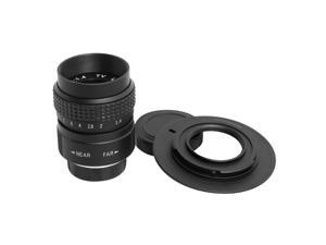 XCSOURCE® 25mm f/1.4 C mount CCTV TV Lens + M4/3 Adapter + Macro Ring for GF3K E-PM1 LF10 XCSOURCE® 25mm f/1.4 C mount CCTV TV Lens + M4/3 Adapter + Macro Ring for GF3K E-PM1 LF10