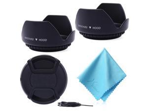 XCSOURCE® 52MM 2x Lens Hood + Cap + Cloth for Nikon D5200 D3000 D7100 D7000 18-55mm LF414 XCSOURCE® 52MM 2x Lens Hood + Cap + Cloth for Nikon D5200 D3000 D7100 D7000 18-55mm LF414