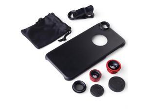 XCSOURCE® Clip Small Wide + Macro + 180 Fisheye +CPL Lens + Case Cover for iPhone 6 DC551 XCSOURCE® Clip Small Wide + Macro + 180 Fisheye +CPL Lens + Case Cover for iPhone 6 DC551