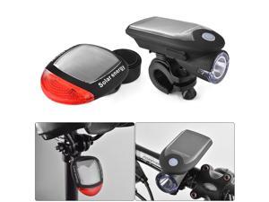 XCSOURCE® Rechargeable Solar Bicycle LED Lights Front and Rear Safety Flashlight Accessories Set Headlight and Taillight Lamp CS458 XCSOURCE® Rechargeable Solar Bicycle LED Lights Front and Rear Safety Flashlight Accessories Set Headlight and Taillight Lamp CS458