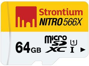 Strontium Nitro 566X 64GB MicroSDHC UHS-1 Memory Card Strontium Nitro 566X 64GB MicroSDHC UHS-1 Memory Card