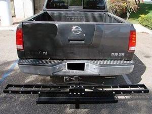 Steel Motorcycle Scooter DirtBike Carrier Hauler Anti Tilt Hitch Mount Rack Ramp Steel Motorcycle Scooter DirtBike Carrier Hauler Anti Tilt Hitch Mount Rack Ramp