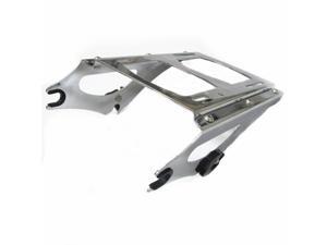 Chrome Detachable 2 Up Tour Pak Pack Mounting Rack for Harley Touring 2009-2013 Chrome Detachable 2 Up Tour Pak Pack Mounting Rack for Harley Touring 2009-2013