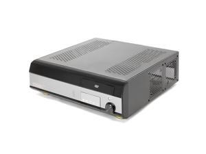 Home Theater Media Center PC Case Barebones HTPC Remote Aluminum KT600 Black NIB Home Theater Media Center PC Case Barebones HTPC Remote Aluminum KT600 Black NIB