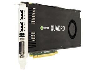 Nvidia Quadro K4000 3GB GDDR5 PCIe 2.0 x16 Dual DisplayPort DVI-I Graphics Card Nvidia Quadro K4000 3GB GDDR5 PCIe 2.0 x16 Dual DisplayPort DVI-I Graphics Card