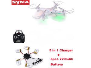 Syma X5C-1 2.4Ghz 6-Axis Gyro RC Quadcopter Drone UAV RTF UFO with 2MP HD Camera With Extra 5 Pieces 720Mah Batteries and 1 Piece 5-In-1 Charger Syma X5C-1 2.4Ghz 6-Axis Gyro RC Quadcopter Drone UAV RTF UFO with 2MP HD Camera With Extra 5 Pieces 720Mah Batteries and 1 Piece 5-In-1 Charger