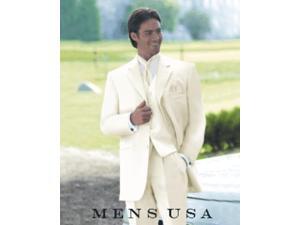 Cream/Ivory/OFF White 3 piece 2 Button Men Vested Light Weight Fine Soft Wedding Suit Cream/Ivory/OFF White 3 piece 2 Button Men Vested Light Weight Fine Soft Wedding Suit