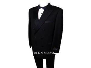 Mens 2-Button Peak Lapel Double Breasted Tuxedo 6 on 2 Button Closer Style Jacket Mens 2-Button Peak Lapel Double Breasted Tuxedo 6 on 2 Button Closer Style Jacket