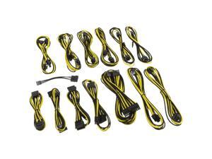 CableMod SE-Series ModFlex Full Cable Kit for Seasonic KM3 & XP2 - Black / Yellow CableMod SE-Series ModFlex Full Cable Kit for Seasonic KM3 & XP2 - Black / Yellow