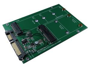 Minerva SATA III to M.2 & mSATA SSD Adapter Minerva SATA III to M.2 & mSATA SSD Adapter