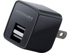 MERKURY INNOVATIONS - MERKURY MI-TC021-101 2.1A DUAL USB WALL CHARGER MERKURY INNOVATIONS - MERKURY MI-TC021-101 2.1A DUAL USB WALL CHARGER