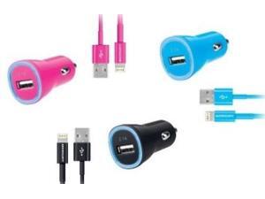 MERKURY INNOVATIONS - MERKURY MI-CCA21-101 2.1A CAR CHARGER W/3FT CABLE MERKURY INNOVATIONS - MERKURY MI-CCA21-101 2.1A CAR CHARGER W/3FT CABLE