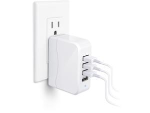 MERKURY INNOVATIONS - MERKURY MI-TC104-199 4.9A QUATTRO USB WALL CHARGER MERKURY INNOVATIONS - MERKURY MI-TC104-199 4.9A QUATTRO USB WALL CHARGER
