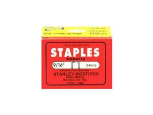 9/16" Stanley Bostitch Staples (1,000) 9/16" Stanley Bostitch Staples (1,000)