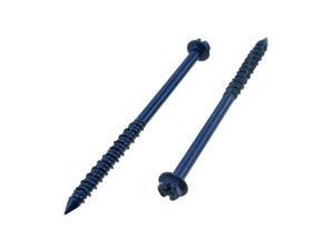 1/4" X 1-3/4" Hex Head Concrete Screws (Pack of 12) 1/4" X 1-3/4" Hex Head Concrete Screws (Pack of 12)
