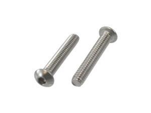 8/32 X 1-1/4" Stainless Steel Button Head Socket Cap Screws (Box of 100) 8/32 X 1-1/4" Stainless Steel Button Head Socket Cap Screws (Box of 100)