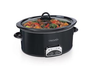 Crock-Pot® 5.5-Quart Smart-Pot® Digital Slow Cooker, Black SCCPVP550-B-A Crock-Pot® 5.5-Quart Smart-Pot® Digital Slow Cooker, Black SCCPVP550-B-A