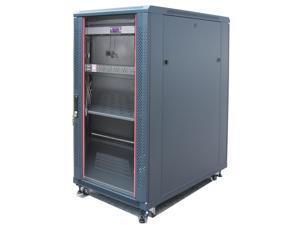 27U Free Standing Server Rack. Fits Most of Servers, ACCESSORIES FREE!! Thermo Control System, 4 Fan Cooling Panel, Shelf, 6-Way PDU, LED- Light,Fully Lockable 39"Deep Network IT Server Rack Enclosure 27U Free Standing Server Rack. Fits Most of Servers, ACCESSORIES FREE!! Thermo Control System, 4 Fan Cooling Panel, Shelf, 6-Way PDU, LED- Light,Fully Lockable 39"Deep Network IT Server Rack Enclosure