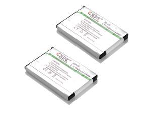 ML 2x 1.05Ah NP-20 Lithium Ion Rechargeable Battery for EX-S600 S770 Z75 Z77 Camera ML 2x 1.05Ah NP-20 Lithium Ion Rechargeable Battery for EX-S600 S770 Z75 Z77 Camera