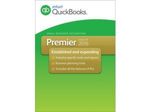 Intuit QuickBooks Premier 2016 Desktop 2-user Intuit QuickBooks Premier 2016 Desktop 2-user