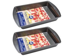 Wilton 2105-6060 Perfect Results Nonstick Oblong Cake Pan, 13 by 9 by 2-Inch Pack of 2 Pans Wilton 2105-6060 Perfect Results Nonstick Oblong Cake Pan, 13 by 9 by 2-Inch Pack of 2 Pans
