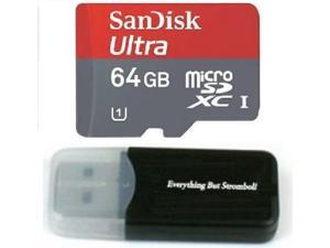64GB Memory Card for GoPro Hero 4 Black / Silver - Sandisk Ultra 64G micro SDXC Micro SD UHS-1 TF Class 10 for Hero4 Silver Edition / Hero4 Black Edition w/ Everything But Stromboli Memory Card Reader 64GB Memory Card for GoPro Hero 4 Black / Silver - Sandisk Ultra 64G micro SDXC Micro SD UHS-1 TF Class 10 for Hero4 Silver Edition / Hero4 Black Edition w/ Everything But Stromboli Memory Card Reader