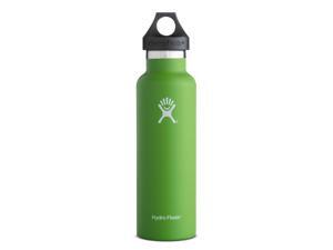 Hydro Flask 21 oz Vacuum Insulated Stainless Steel Water Bottle, Standard Mouth w/Loop Cap, Kiwi Hydro Flask 21 oz Vacuum Insulated Stainless Steel Water Bottle, Standard Mouth w/Loop Cap, Kiwi