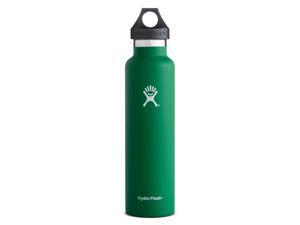 Hydro Flask 24 oz Vacuum Insulated Stainless Steel Water Bottle, Standard Mouth w/Loop Cap, Forest Hydro Flask 24 oz Vacuum Insulated Stainless Steel Water Bottle, Standard Mouth w/Loop Cap, Forest