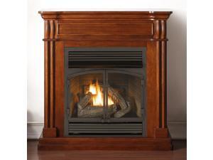 Duluth Forge Dual Fuel Vent Free Fireplace - 32,000 BTU, Remote Control, Autumn Spice Finish Duluth Forge Dual Fuel Vent Free Fireplace - 32,000 BTU, Remote Control, Autumn Spice Finish