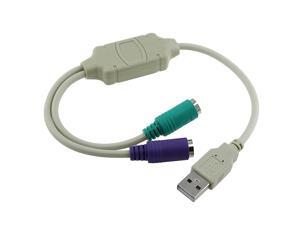 SolidTek USB to Dual PS/2 "Y" Converter (PC & Mac) SolidTek USB to Dual PS/2 "Y" Converter (PC & Mac)
