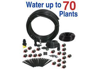 Drip Irrigation Kit for Gardens Basic DIY Watering System Drip Irrigation Kit for Gardens Basic DIY Watering System
