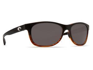 Costa Del Mar PR 52 Prop Coconut Fade Square Sunglasses for Mens - Size 580P (Gray Lens) Costa Del Mar PR 52 Prop Coconut Fade Square Sunglasses for Mens - Size 580P (Gray Lens)