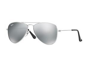 Ray-Ban 0RJ9506S Pilot Sunglasses for Unisex - Size - 50 (Grey Silver Mirror) Ray-Ban 0RJ9506S Pilot Sunglasses for Unisex - Size - 50 (Grey Silver Mirror)