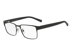 Exchange Armani 0AX1019 Optical Full Rim Square Mens Sunglasses - Size - 54 (Matte Black / Transparent) Exchange Armani 0AX1019 Optical Full Rim Square Mens Sunglasses - Size - 54 (Matte Black / Transparent)