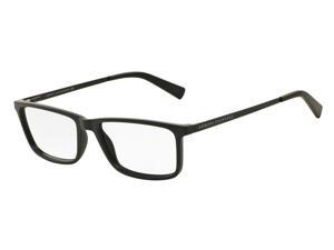 Exchange Armani 0AX3027F Optical Full Rim Rectangular Mens Sunglasses - Size - 55 (Matte Black / Transparent) Exchange Armani 0AX3027F Optical Full Rim Rectangular Mens Sunglasses - Size - 55 (Matte Black / Transparent)