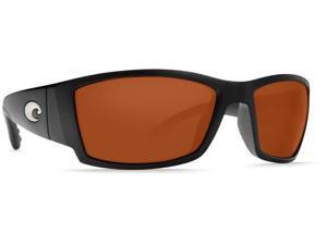 Costa Del Mar Corbina Matte Black Sunglasses Copper Lens 580P Costa Del Mar Corbina Matte Black Sunglasses Copper Lens 580P