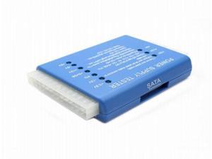 Blue PC 20/24 Pin PSU ATX SATA HD Power Supply Tester Blue PC 20/24 Pin PSU ATX SATA HD Power Supply Tester