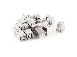 20pcs Shielded 4-Pin 90 Degree DIP USB B Female Socket Jack Solder Port 20pcs Shielded 4-Pin 90 Degree DIP USB B Female Socket Jack Solder Port