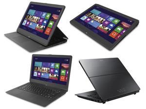 Sony VAIO Fit 13A Flip PC SVF13N17PXB 13.3" Touch Screen convertible laptop/tablet i7-4500U 8GB 256GB SSD HD Webcam HDMI WIndows 8 Professional - Black Sony VAIO Fit 13A Flip PC SVF13N17PXB 13.3" Touch Screen convertible laptop/tablet i7-4500U 8GB 256GB SSD HD Webcam HDMI WIndows 8 Professional - Black