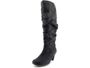 Aerosoles Running Play Womens Size 9.5 Black Faux Suede Fashion Knee-High Boots Aerosoles Running Play Womens Size 9.5 Black Faux Suede Fashion Knee-High Boots