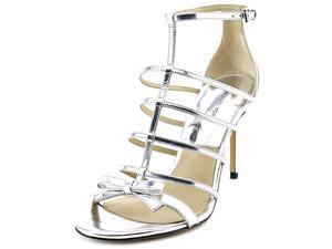 Michael Kors Blythe Women US 7.5 Silver Sandals Michael Kors Blythe Women US 7.5 Silver Sandals