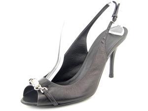 Gucci Darcey Women US 9.5 Black Peep Toe Slingback Heel Gucci Darcey Women US 9.5 Black Peep Toe Slingback Heel